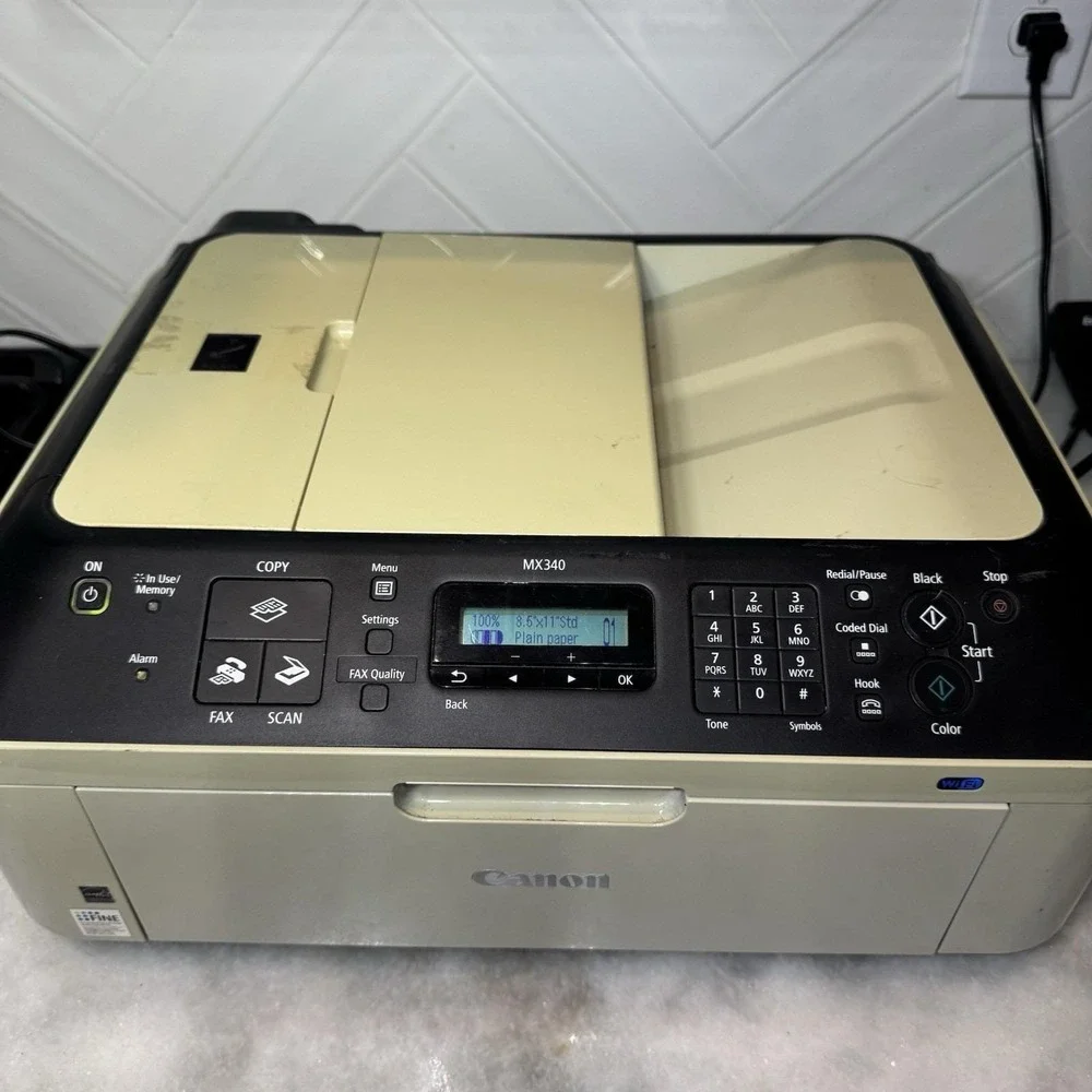 Canon PIXMA MX340 Wireless All-In-One Printer Scanner Copier Fax WiFi